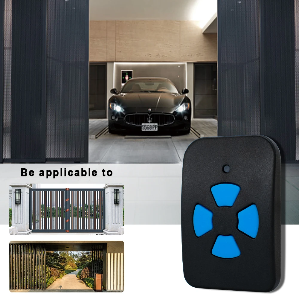Clone VDS Remote Control VDS ECO-R / TRQ P Garage Door Remote Control 433.92MHz Garage Door Opener Handheld Wireless Transmitter