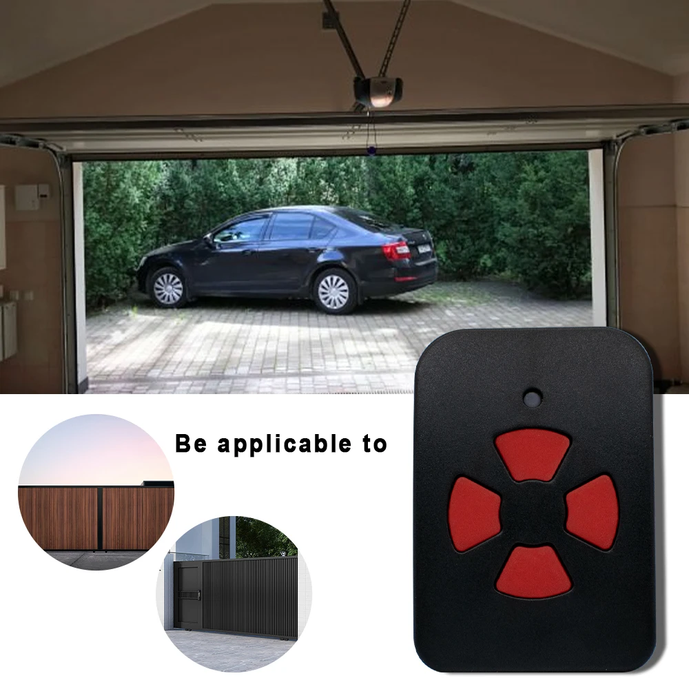 Clone VDS Remote Control VDS ECO-R / TRQ P Garage Door Remote Control 433.92MHz Garage Door Opener Handheld Wireless Transmitter