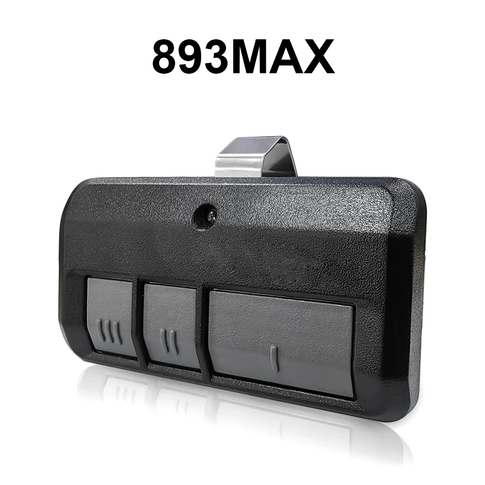 For 893MAX Remote Control Garage Door Opener 3 Button For 891MAX 892MAX 890MAX 895MAX 891LM 892LM 893LM