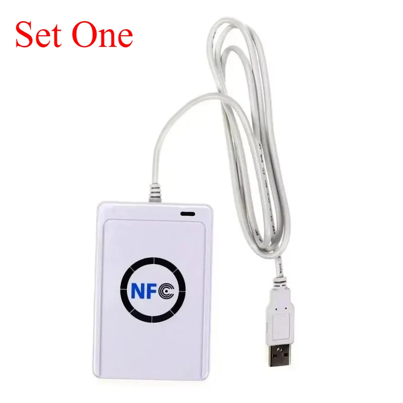 NFC Reader USB ACR122U contactless smart ic Card and writer rfid copier Copier Duplicator 5pcs UID Changeable Tag Card Key Fob