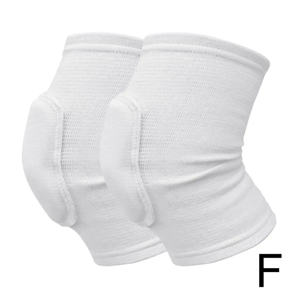 1 Pair Sports Compression Knee Pads Elastic Knee Protector Thickened Sponge Knees Brace Support For Dancing Workout Training