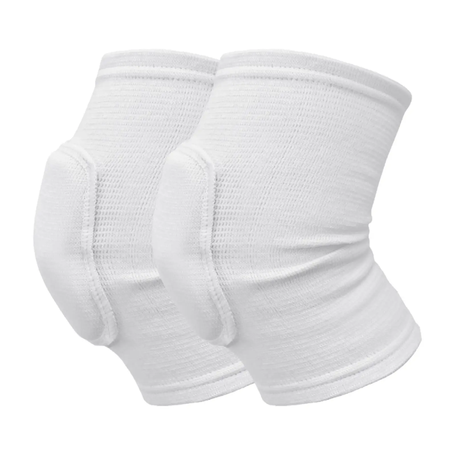 1 Pair Sports Compression Knee Pads Elastic Knee Protector Thickened Sponge Knees Brace Support For Dancing Workout Training