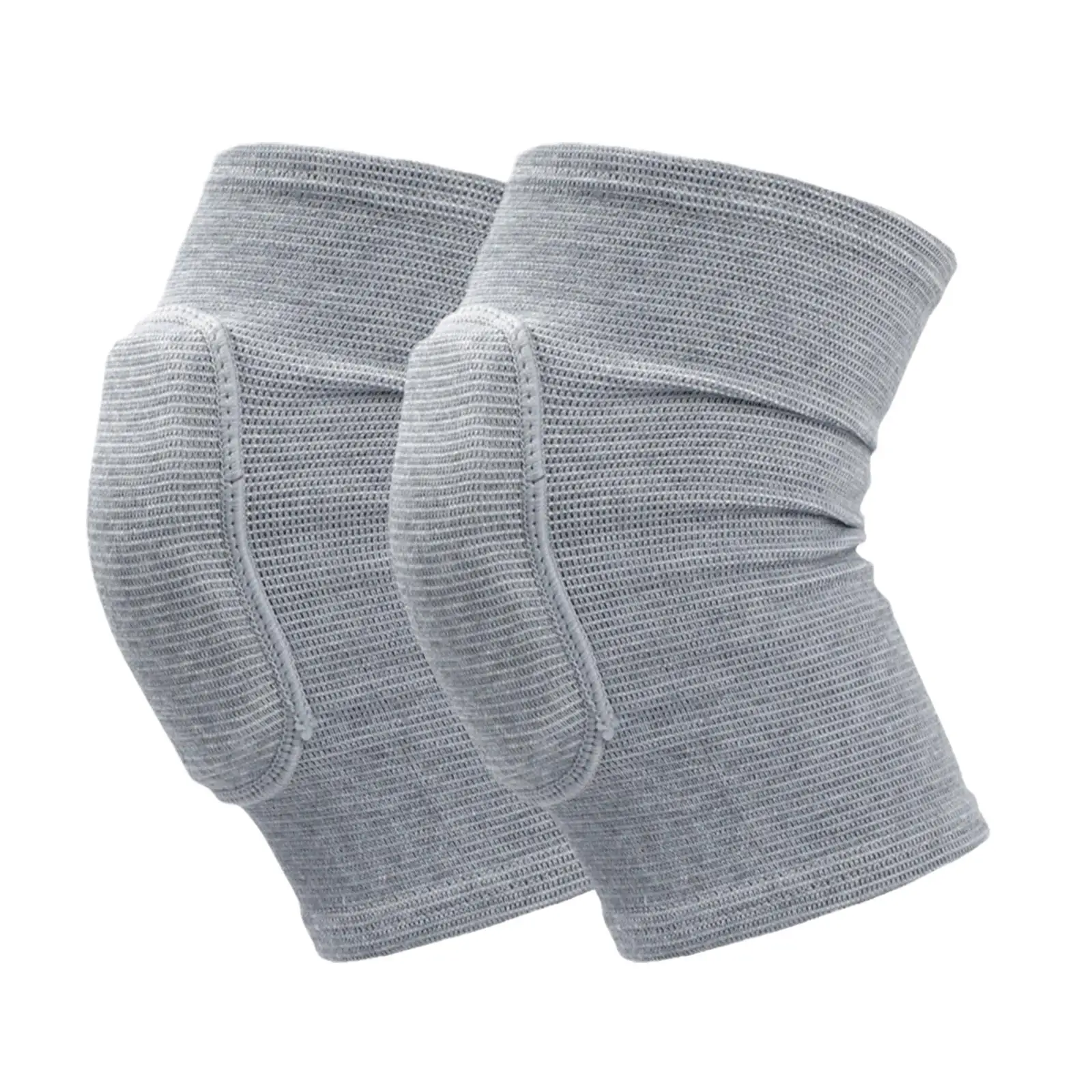 1 Pair Sports Compression Knee Pads Elastic Knee Protector Thickened Sponge Knees Brace Support For Dancing Workout Training