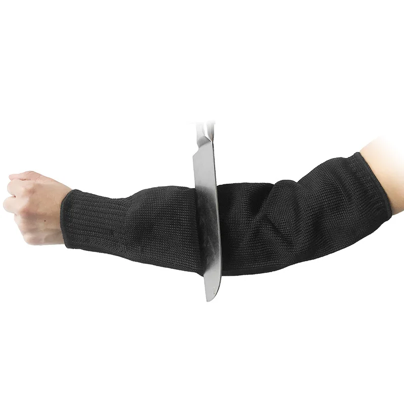 1/Pair Anti-Cut Arm Sleeves Hand Protector Cut Resistant Armband Stainless Steel Wire For Repair Carry Woodwood Factory Safety