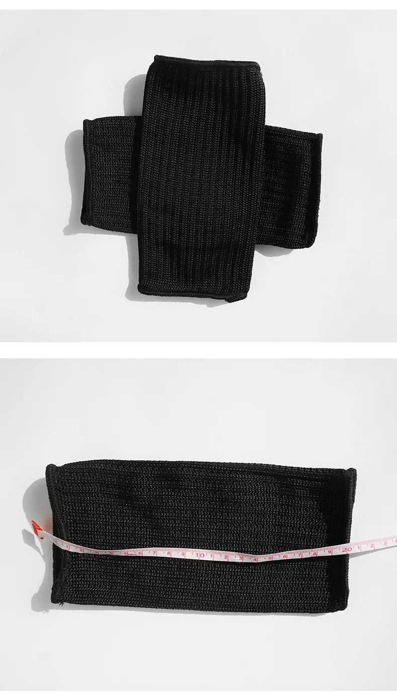 1/Pair Anti-Cut Arm Sleeves Hand Protector Cut Resistant Armband Stainless Steel Wire For Repair Carry Woodwood Factory Safety