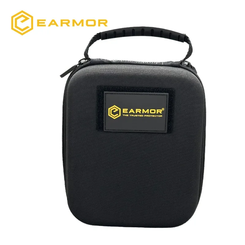 NEW EARMOR Tactical Headphone Hard Storage Case, Portable Lightweight Headphone Case, Waterproof M31, M32, M31H, M32H Headphones