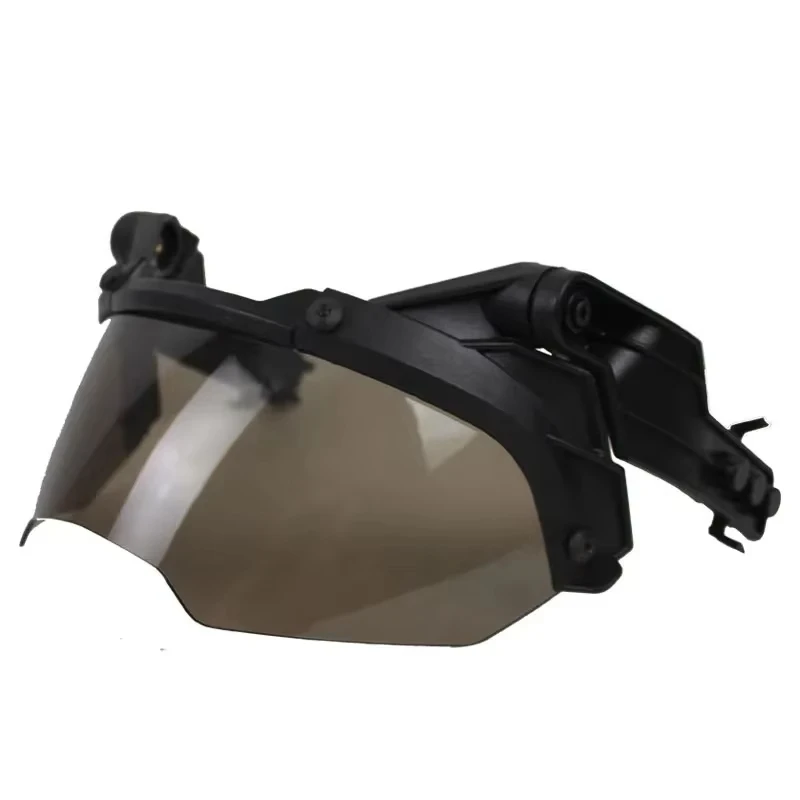 BOOIU Tactical Helmet Goggles Adjustable OP Goggles For FAST Helmet 90 Degree Detachable Hunting CS Games Protection Goggles