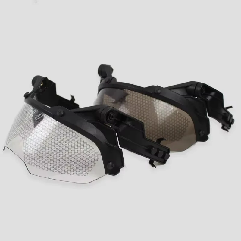 BOOIU Tactical Helmet Goggles Adjustable OP Goggles For FAST Helmet 90 Degree Detachable Hunting CS Games Protection Goggles