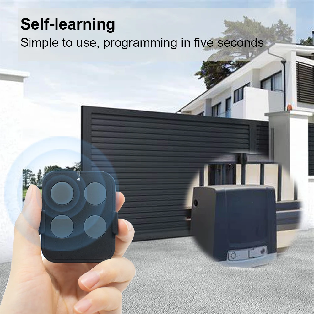 1/2/4 Buttons Teleco TXP433A01 TXP433A02 TXP433A04 TXP-433-A01 TXP-433-A02 TXP-433-A04 433.92MHz Rolling Code Garage Door Remote