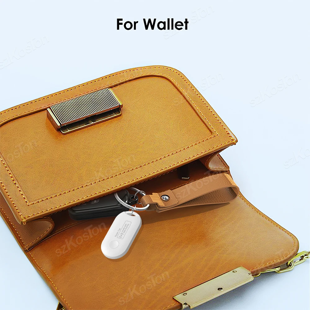 Smart Tag Global Locator Mini GPS Tracker Works with iOS Find My APP Anti-lost Finder Locator for Keys Wallet Car Luggage