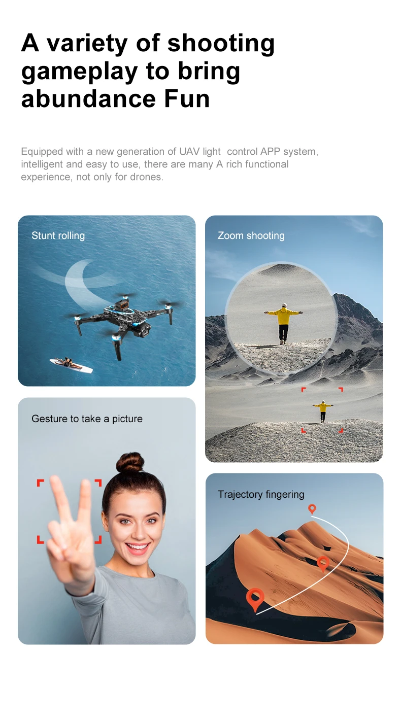OnePlus D13 GPS Drone 8K Triple-Camera HD Optical Flow Intelligent Obstacle Avoidance Brushless Screen Remote Control Drone