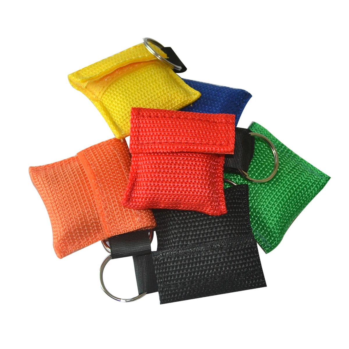 Keychain First Aid Emergency Face Shield CPR Mask Professional Outdoor Rescue Health Care Tools Jetting Resuscitator Mask