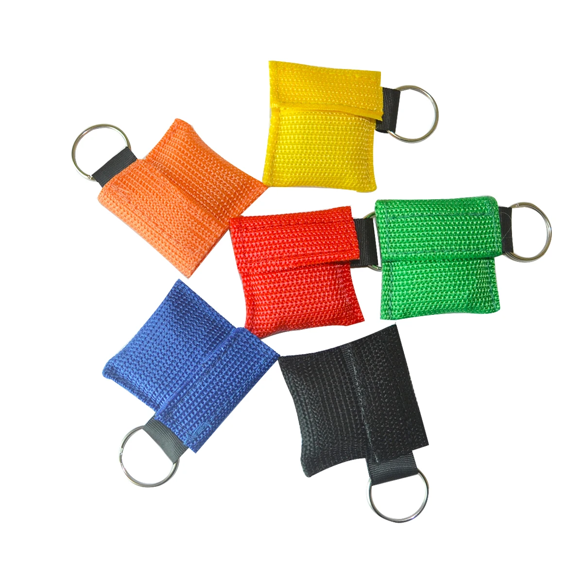 Keychain First Aid Emergency Face Shield CPR Mask Professional Outdoor Rescue Health Care Tools Jetting Resuscitator Mask