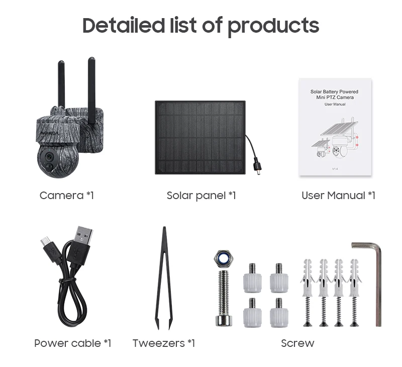 INQMEGA 5MP 4MP WIFI Wireless PTZ Solar Camera 4G SIM With Solar Panel Two Way Audio Security Protection CCTV Camera Battery Cam