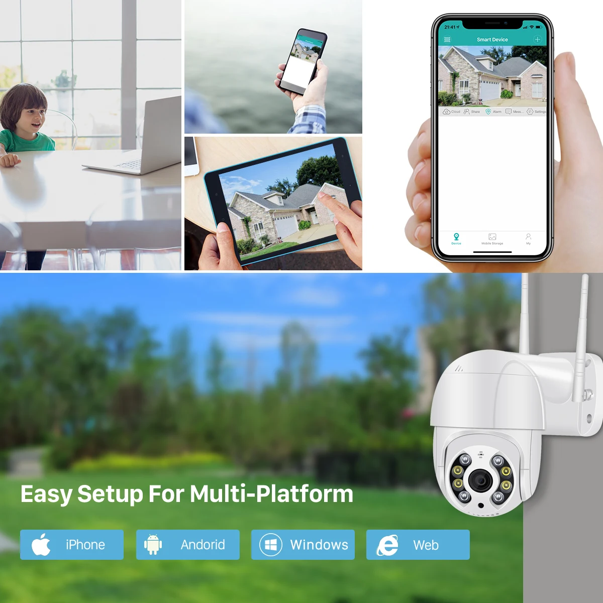 BESDER 4K 8MP 5MP Ultra HD PTZ WiFi IP Camera AI Human Detection 1080P UHD Audio IP Camera Auto Tracking P2P Video Surveillance