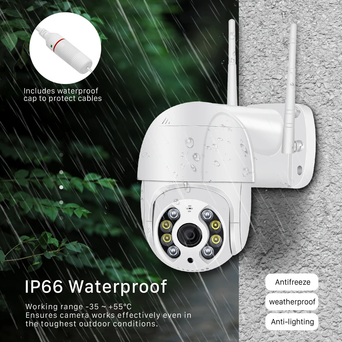 BESDER 4K 8MP 5MP Ultra HD PTZ WiFi IP Camera AI Human Detection 1080P UHD Audio IP Camera Auto Tracking P2P Video Surveillance