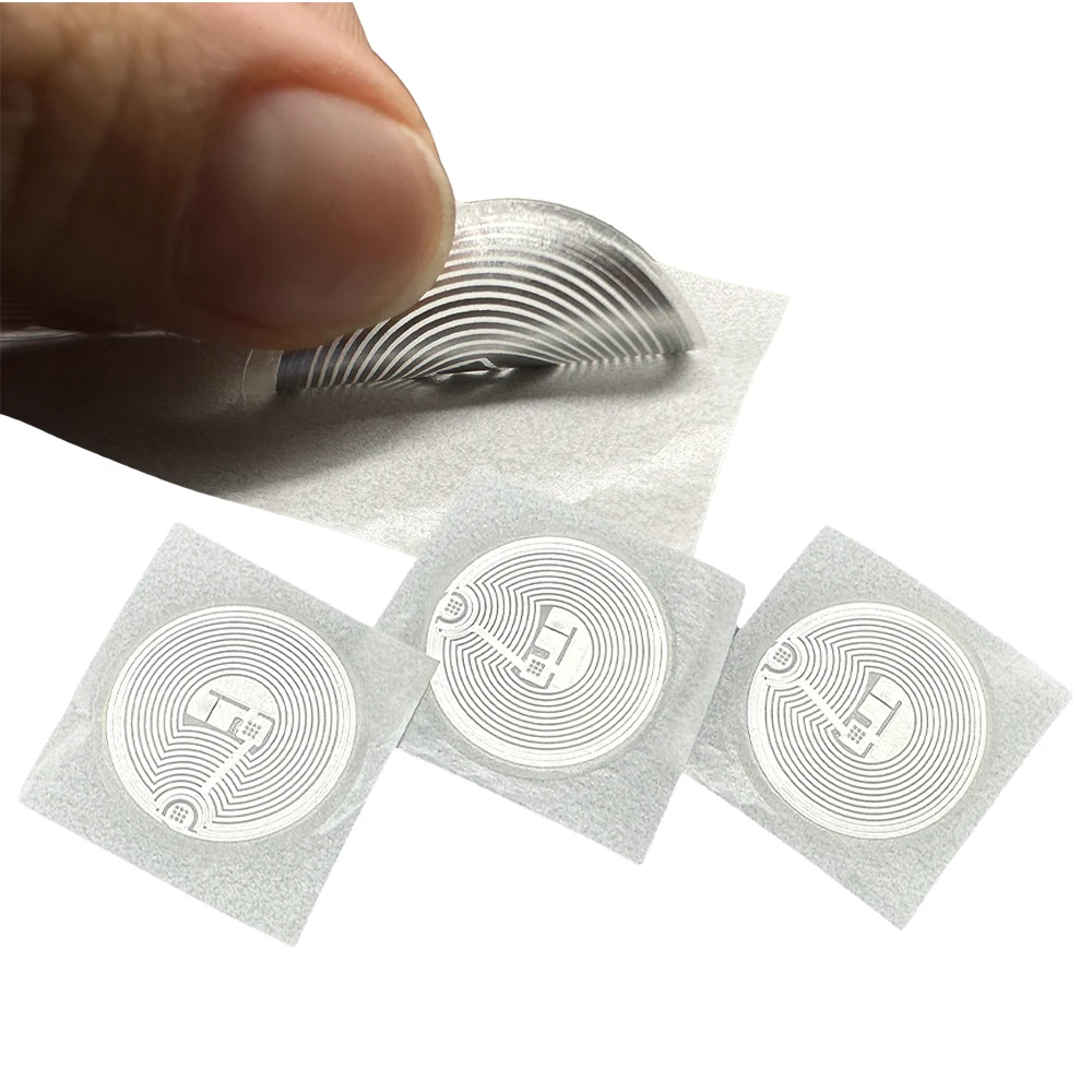 RFID S50 Smart Tag 14443A F08 Classic 1K EV1 IC S50 Wet Inlay Sticker 13.56Mhz 1024Bytes Lable RFID Tags for Andriod NFC Phone