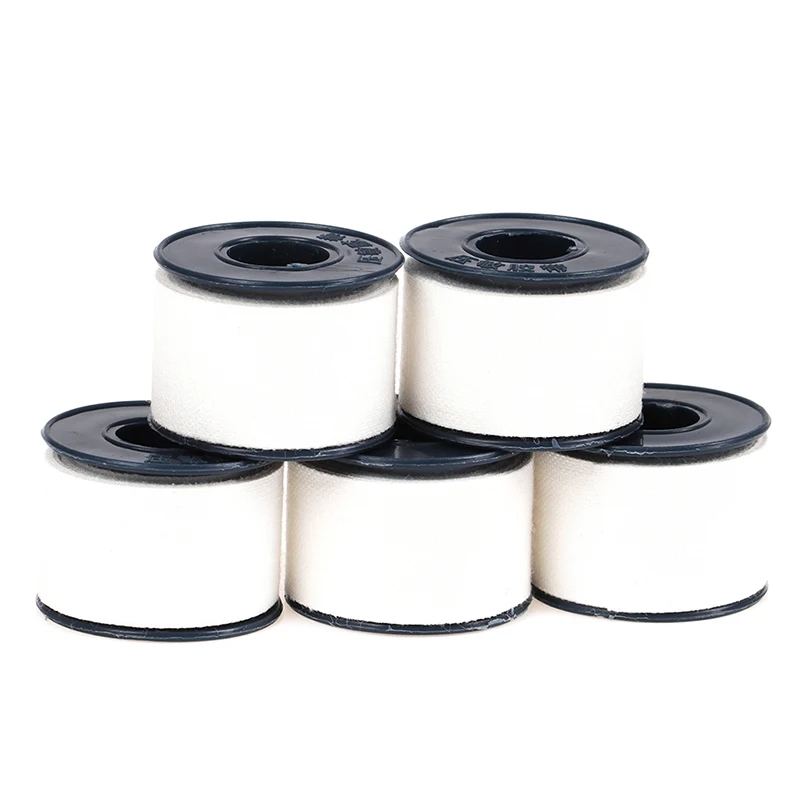 5Roll Breathable Tape Medical Adhesive Pressure Tape Fix Wound Dressing