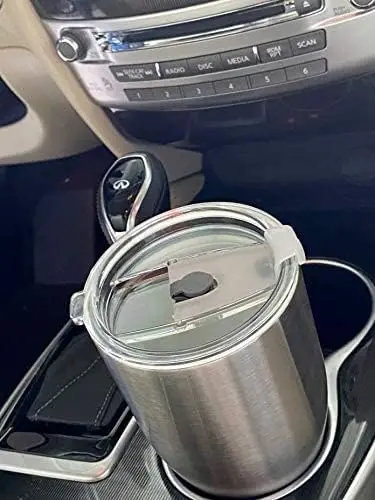 Stainless Steel Coffee Mug Tumbler Diversion Safe Water Bottle Stash Box Hidden Bottom Storage