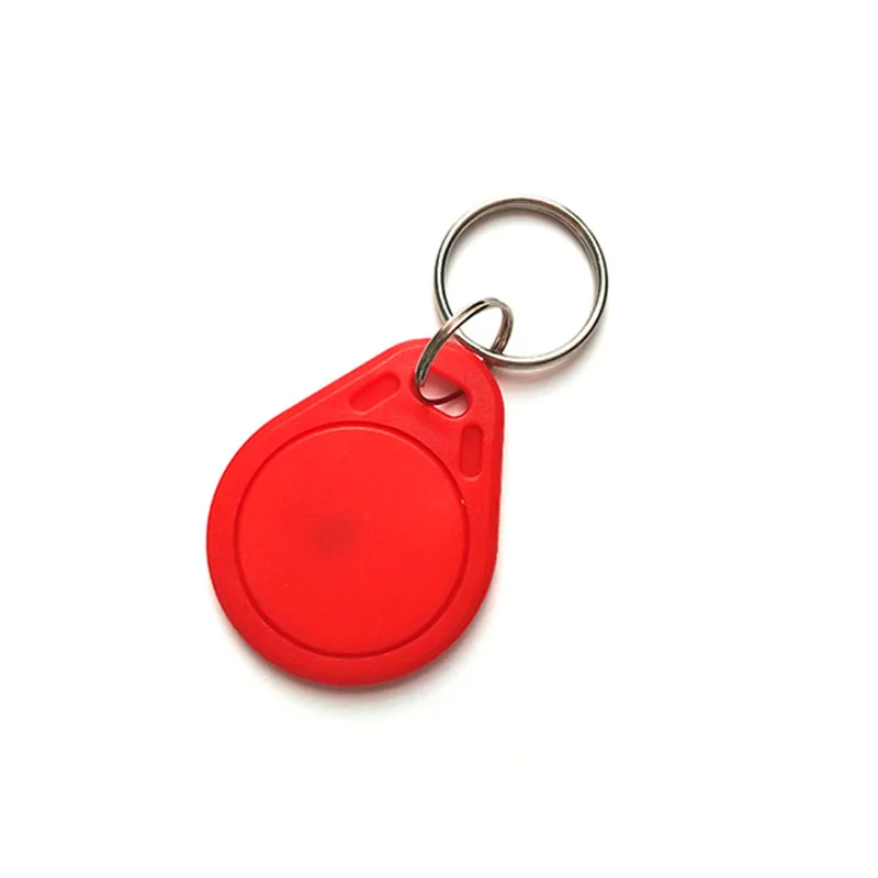 10pcs 125KHz T5577 Keyfobs Rewritable Duplicate Tag 5200 Proximity Copy Access Card ID Token Ring RFID Cloner Keychain