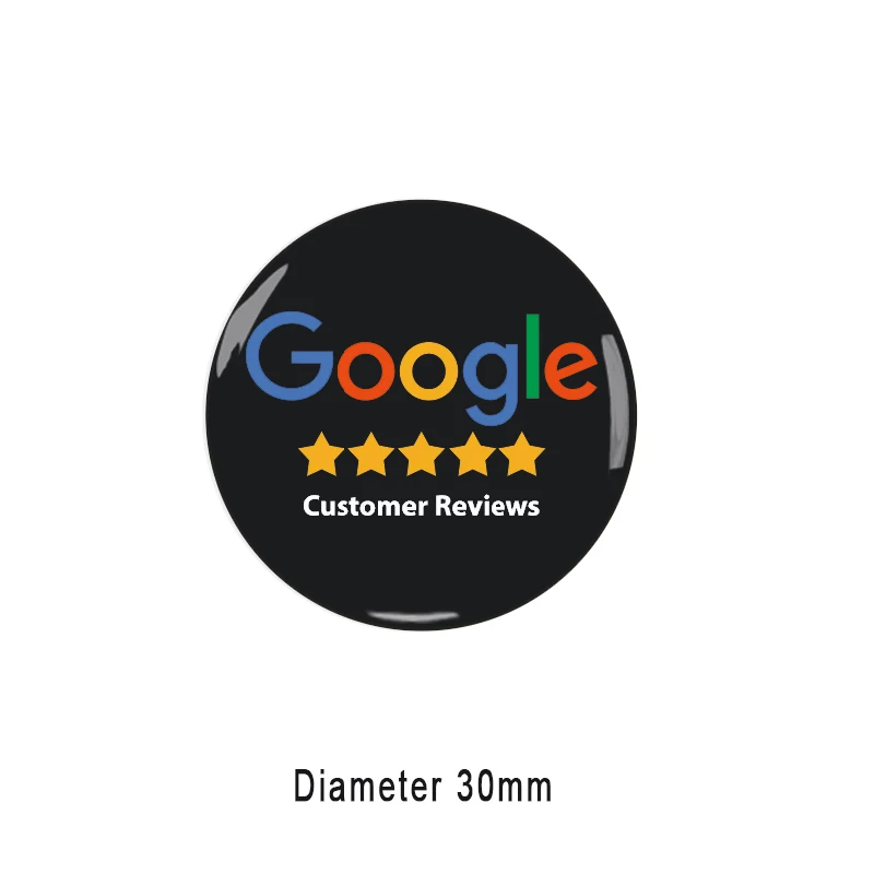 On-Metal Google Reviews Instagram Facebook NFC Tag Sticker Epoxy Lables for Social Media