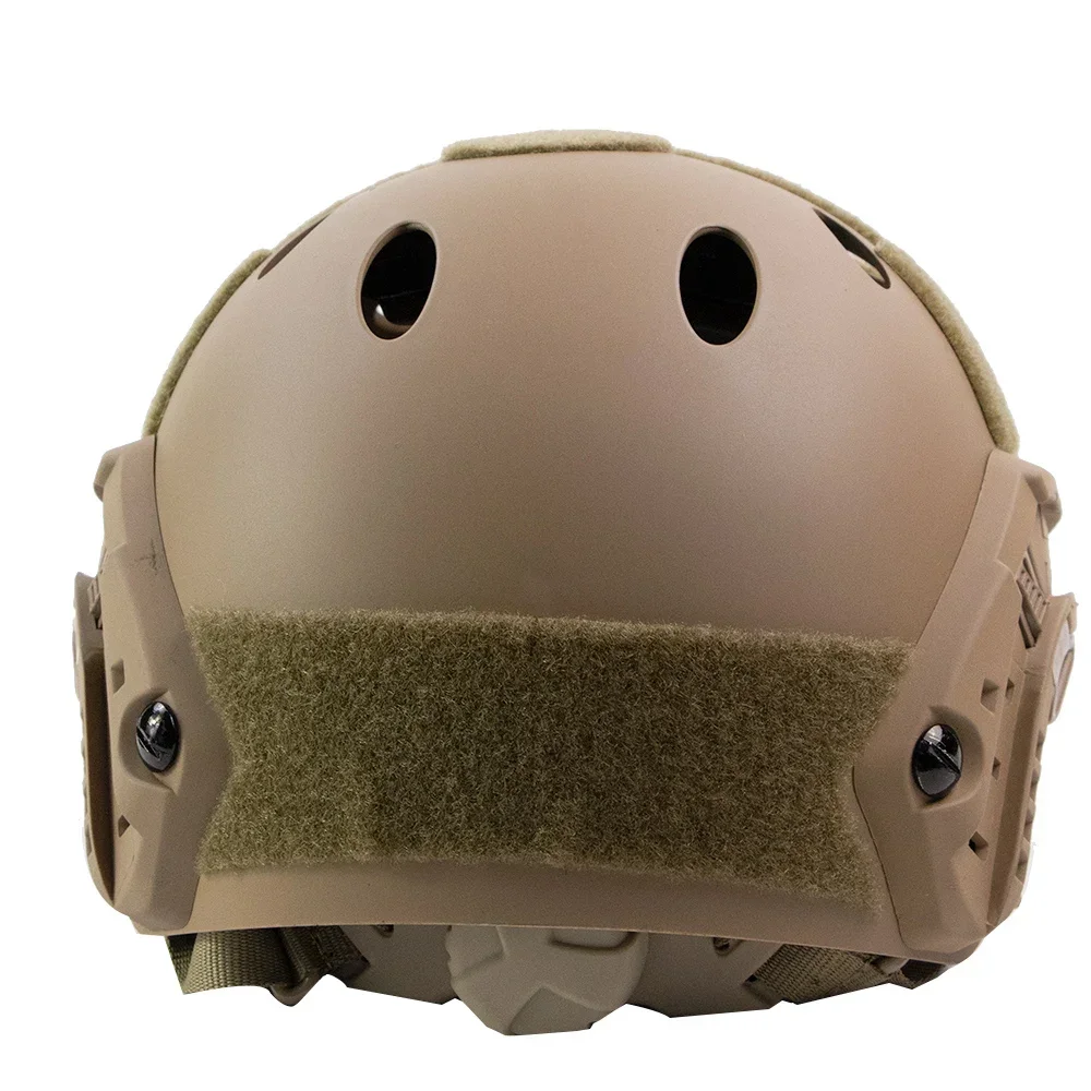 Fast Tactical Helmet Adjustable knob Thicken ABS Outdoor Air Gun Shooting CS Protective Equipment Suitable Head Size 55-60cm