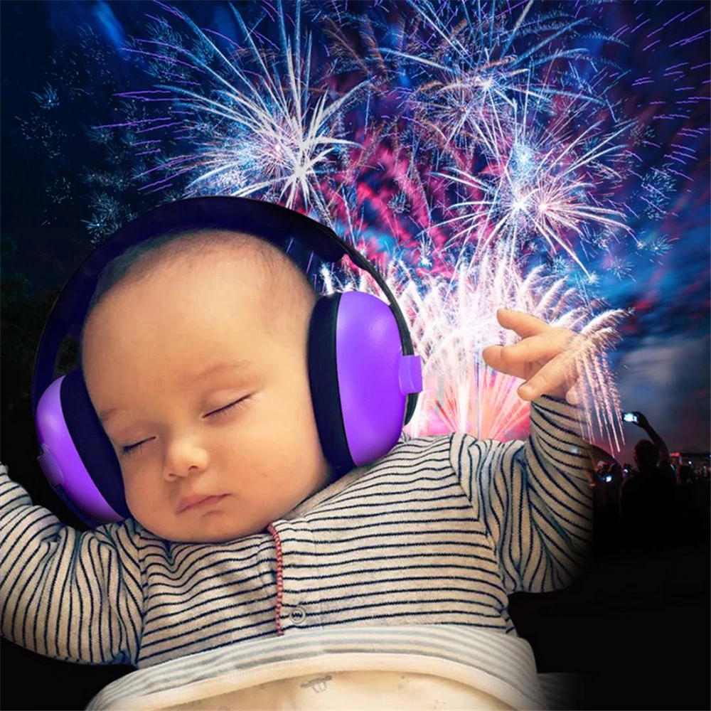 Baby Ears Protection Anti Noise Child Earmuff Children Sleep Ear Stretcher Headphones Sleeping Earplugs 1pc