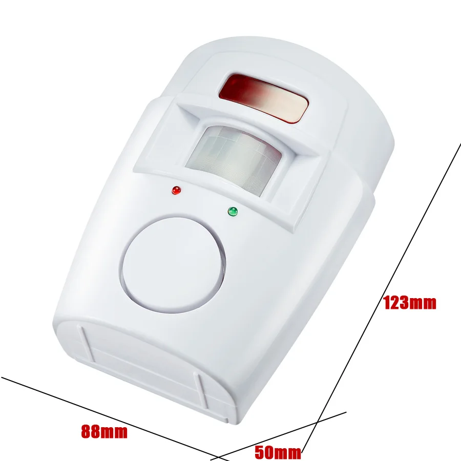 Home Smart Wireless Home Security PIR Alert Infrared Sensor Alarm system Anti-theft Motion Detector Alarm 105DB Siren
