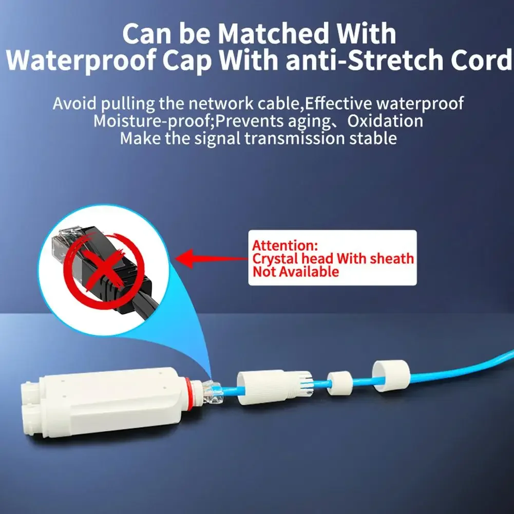 Waterproof POE 2 port Repeater IP66 10/100Mbps 1 To 2 PoE Extender With IEEE802.3af/at 48V Outdoor For POE Switch Camera
