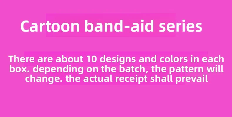 120pcs/Lot Cartoon Cute Patterned Breathable Waterproof Adhesive Bandages Curved Band Aid Patch Wound Dressing For Children