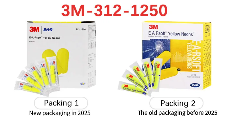 3M noise-canceling earplugs 312-1250 sound-isolating earplugs Sleeping Learning Factory noise-proof earplugs Hearing Protection.
