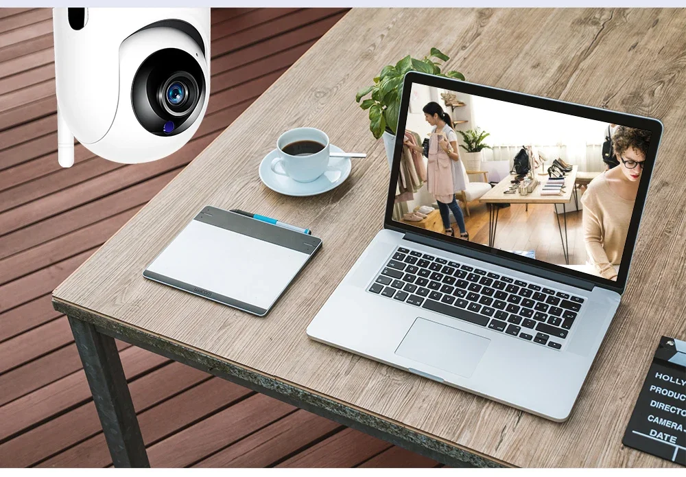 IP Camera Wifi YCC365 Plus Smart Home 1620P HD Surveillance Camera Auto Tracking Night Vision Wireless Indoor Security Camera