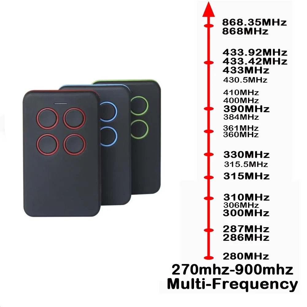 100% Clone MHOUSE GTX4 TX4 GTX4C MOOVO MT4 MT4V MT4G Garage Door Remote Control Duplicator Gate Opener 433.92MHz Rolling Code
