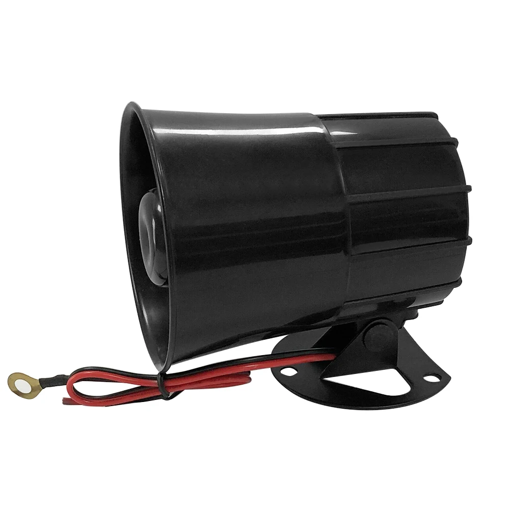 125dB Loud Warning Alarm Siren Universal for Car Auto Motorcycle Truck 12V 24V