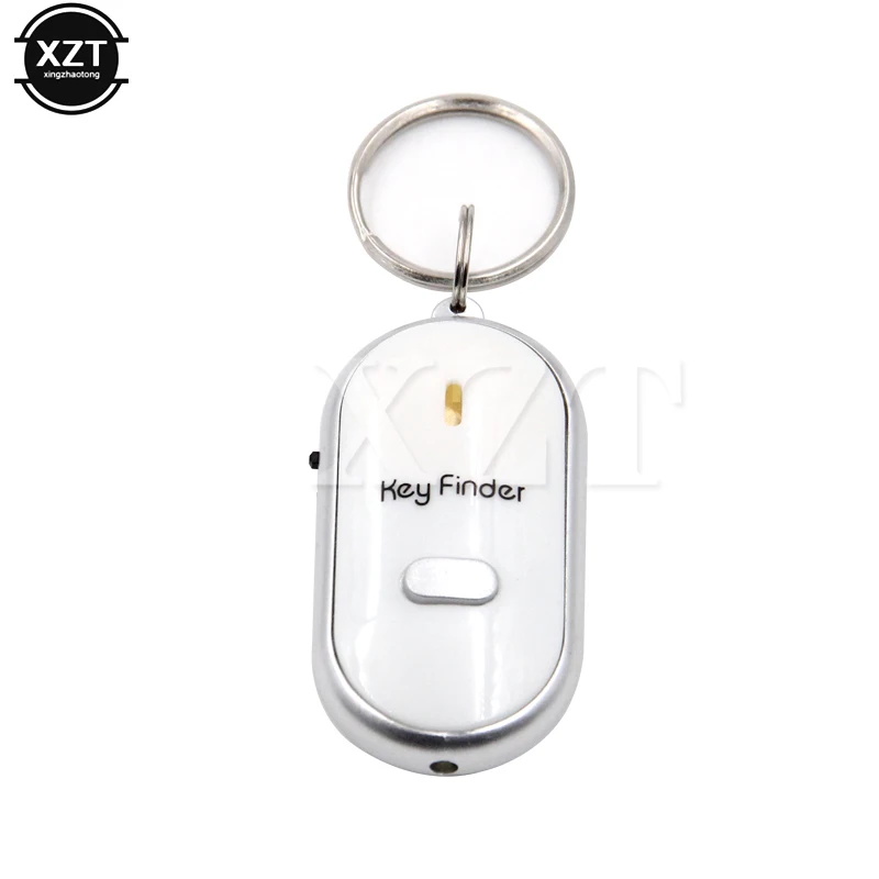 Remote Control Key Finder Wireless Anti-lost Keychain Whistle Flash Remote Kid Bag Wallet Key Finder Locator Alarm