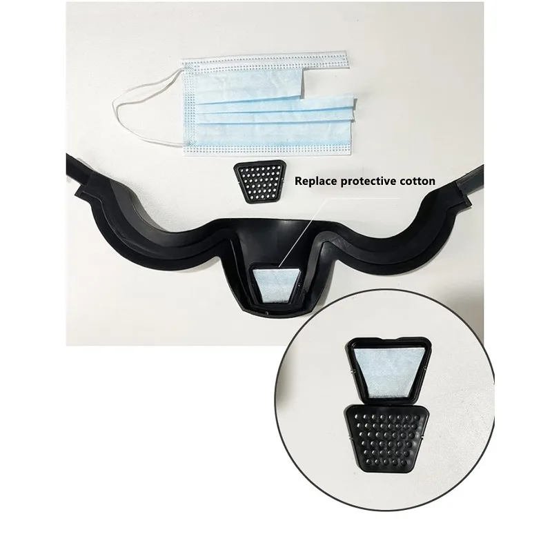 Anti-fog Protective Mask-Dust and Splash Resistant, Suitable for Sports, Work, Grinding, Weeding/mowing, Plastic Face Mask