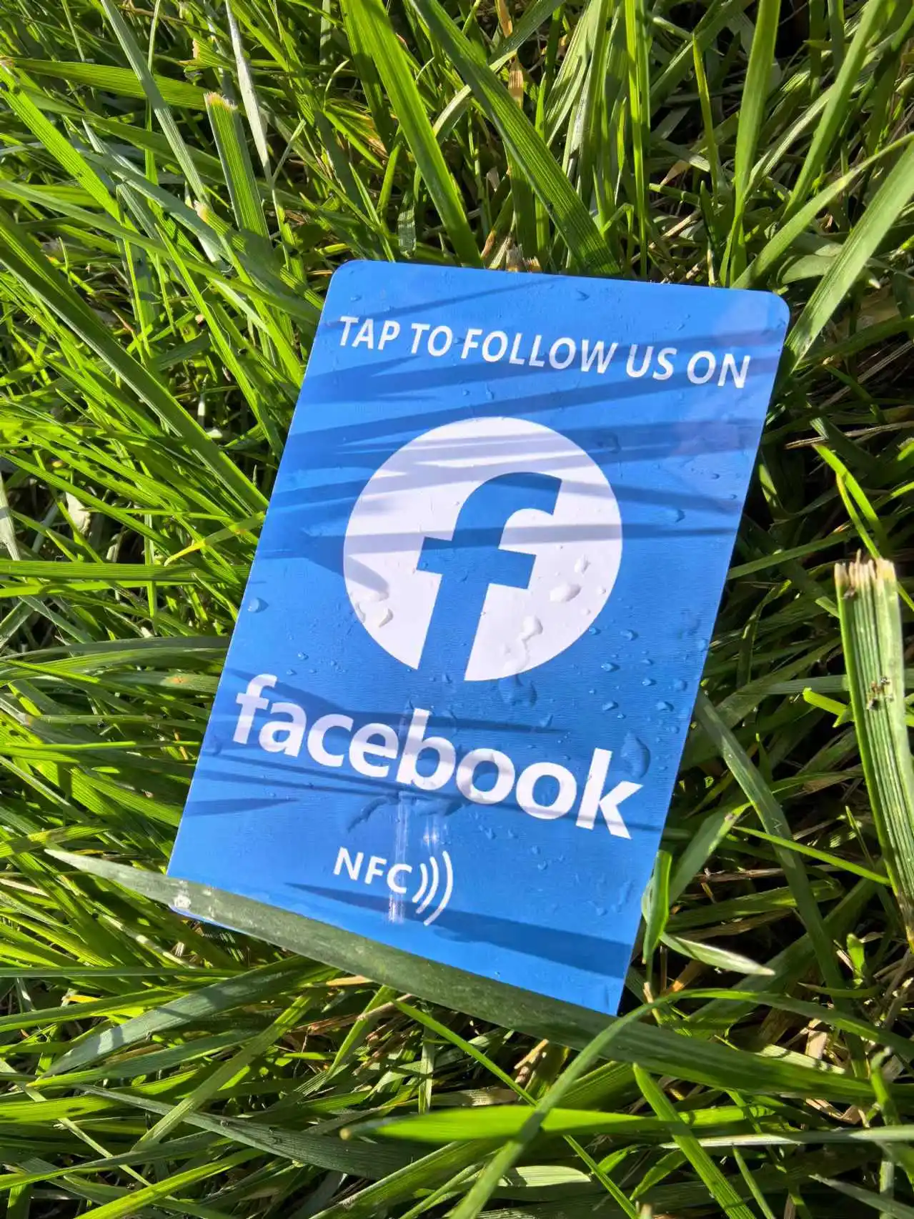 1/2/5/10 Facebook Contactless Business Card Social Media Sharing Card Reusable Review Tap Card NFC Tap Cards Boost Your Business