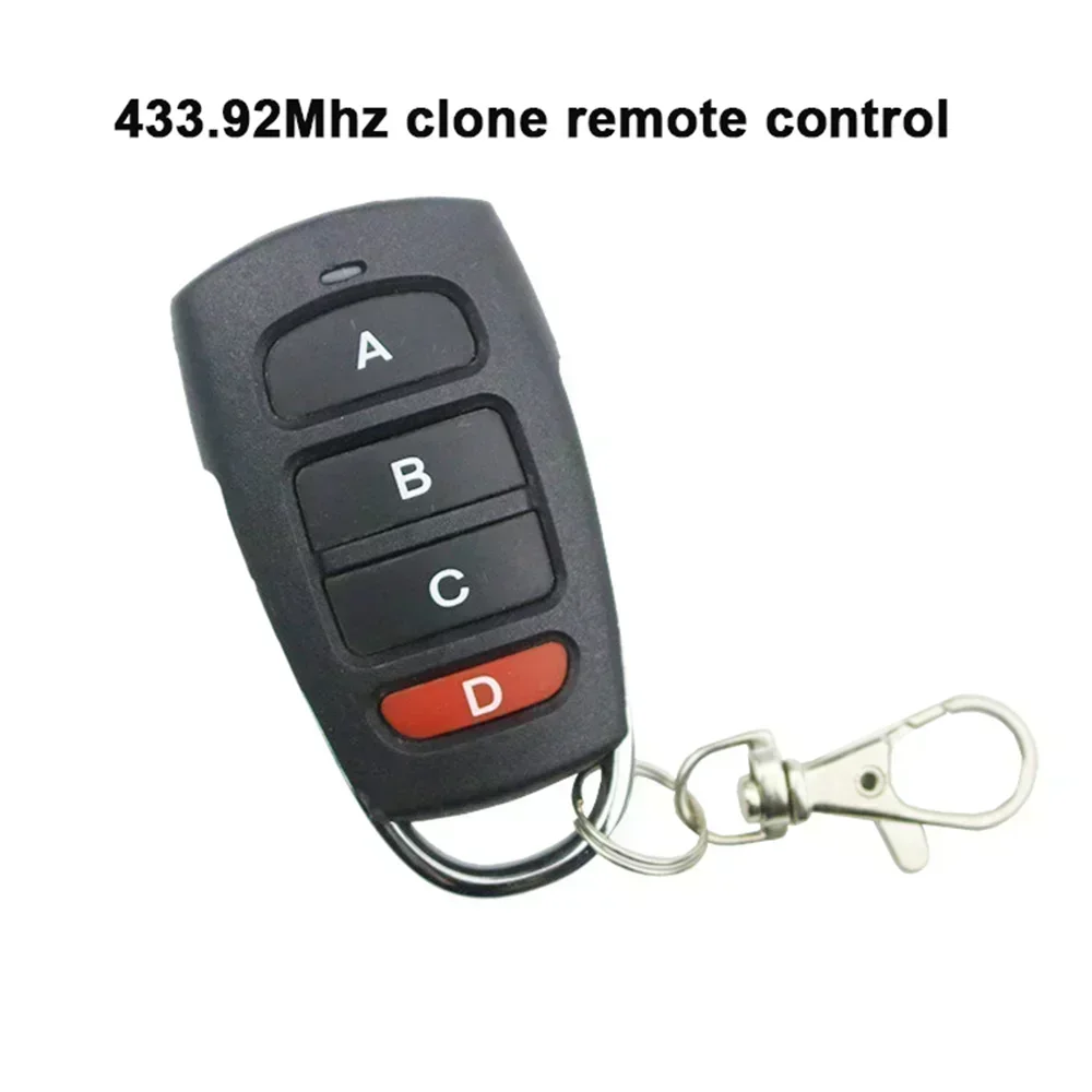10/5pcs ABCD / Lock Unlock 4Button 433MHz Metal Push Button Remote Control Transmitter Universal 4 Buttons Garage Door Opener