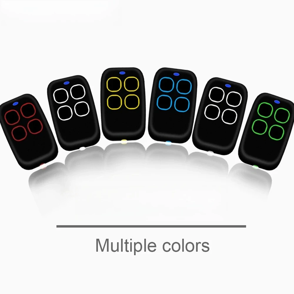 Universal Multifrequency 280 to 868 Mhz 433.92MHz Remote Control Garage Command Fixed Rolling Code Gate Keychain Clone