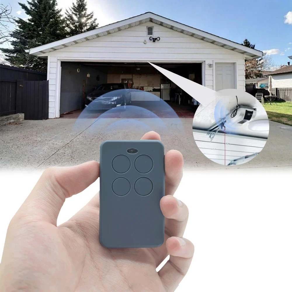 Universal Multifrequency 280 to 868 Mhz 433.92MHz Remote Control Garage Command Fixed Rolling Code Gate Keychain Clone