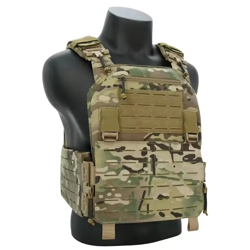 6094 Combat Vest 1000D High-Tensile Nylon Laser-Cut Webbing Rapid-Response for Hunting, Survival & Tactical Scenarios