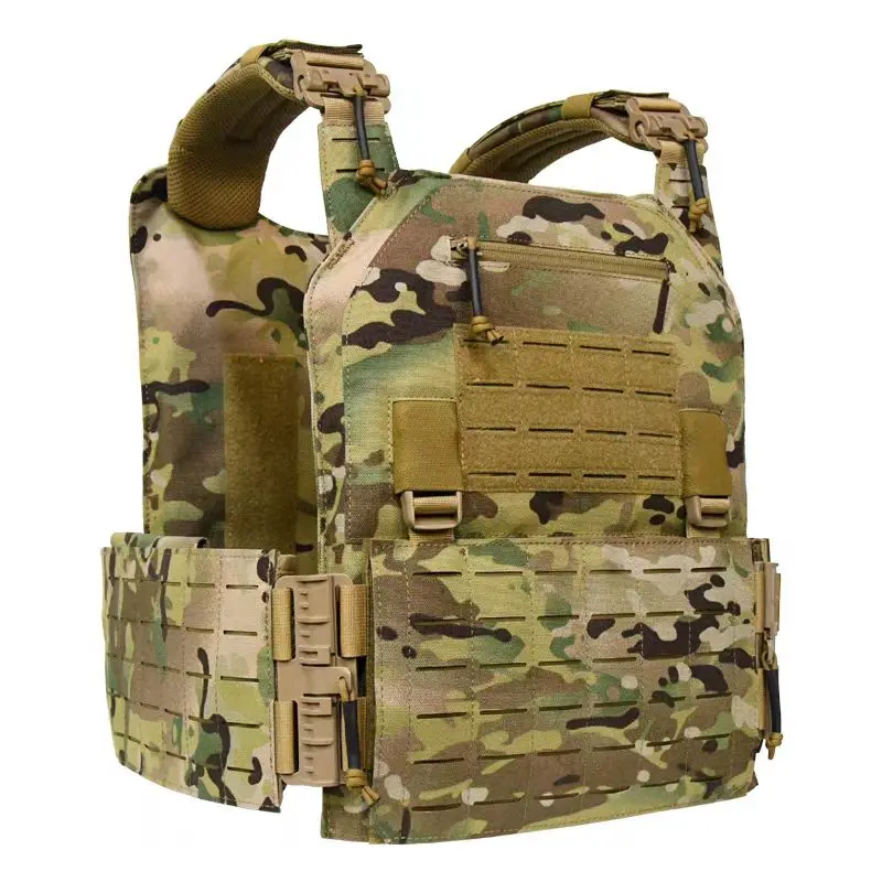 6094 Combat Vest 1000D High-Tensile Nylon Laser-Cut Webbing Rapid-Response for Hunting, Survival & Tactical Scenarios