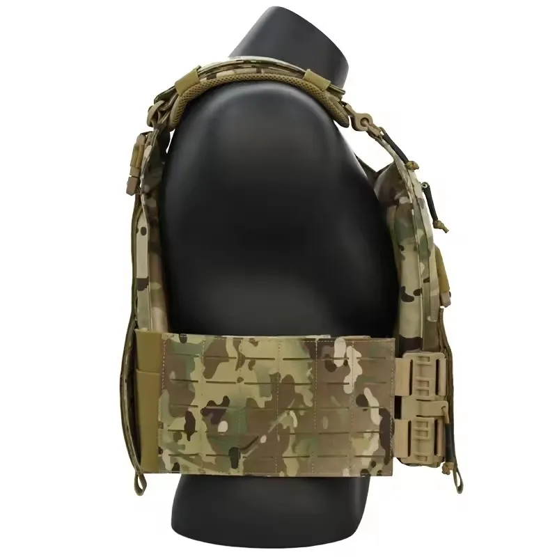 6094 Combat Vest 1000D High-Tensile Nylon Laser-Cut Webbing Rapid-Response for Hunting, Survival & Tactical Scenarios