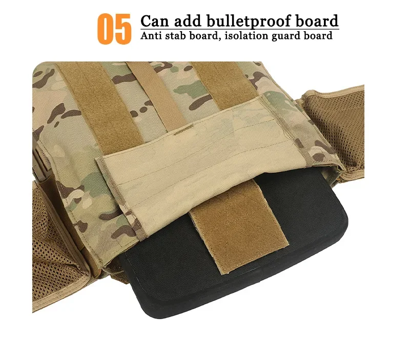 6094 Combat Vest 1000D High-Tensile Nylon Laser-Cut Webbing Rapid-Response for Hunting, Survival & Tactical Scenarios