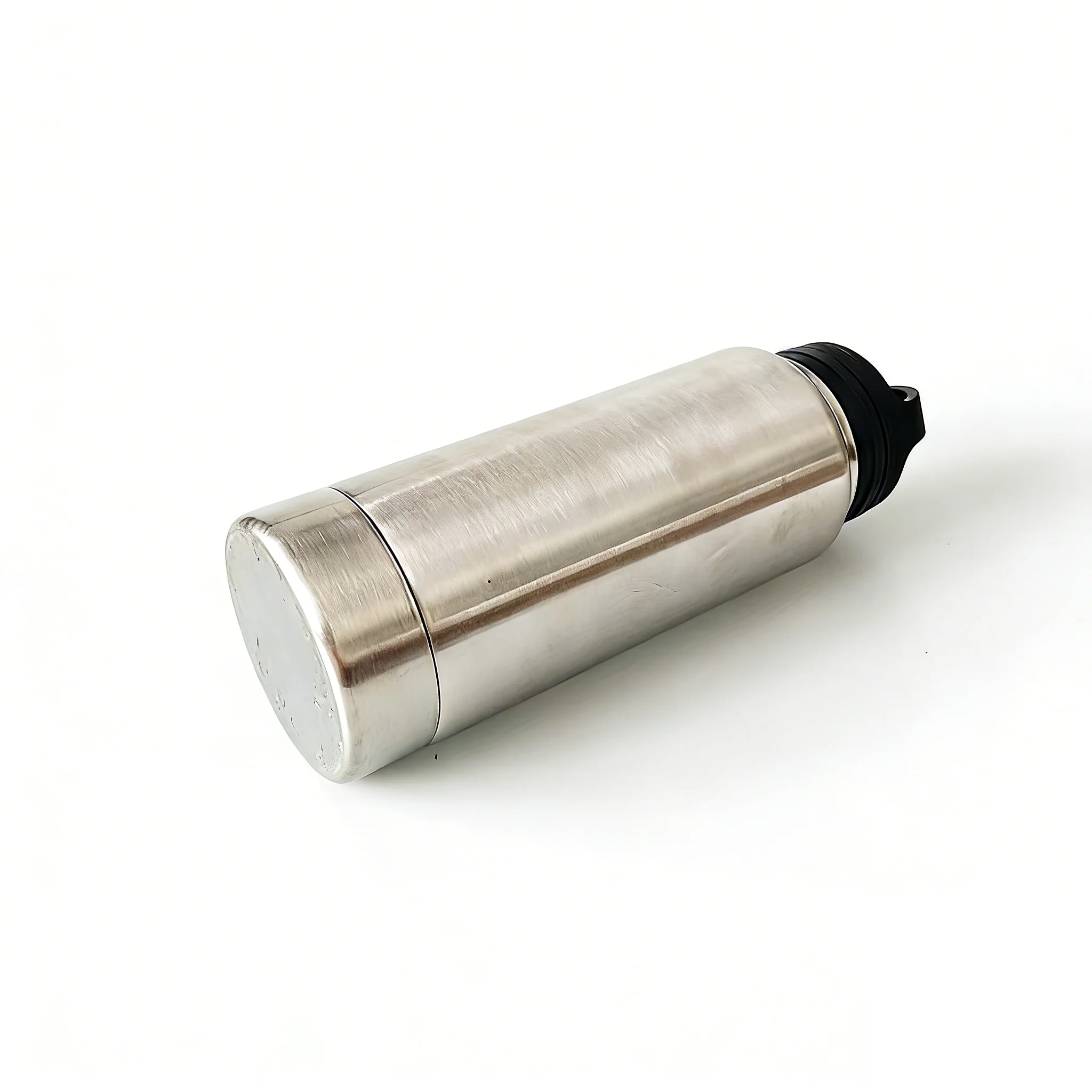 Diversion Safe Stainless Steel Water Bottle with Independent Safety Box at Bottom for Secure Storage
