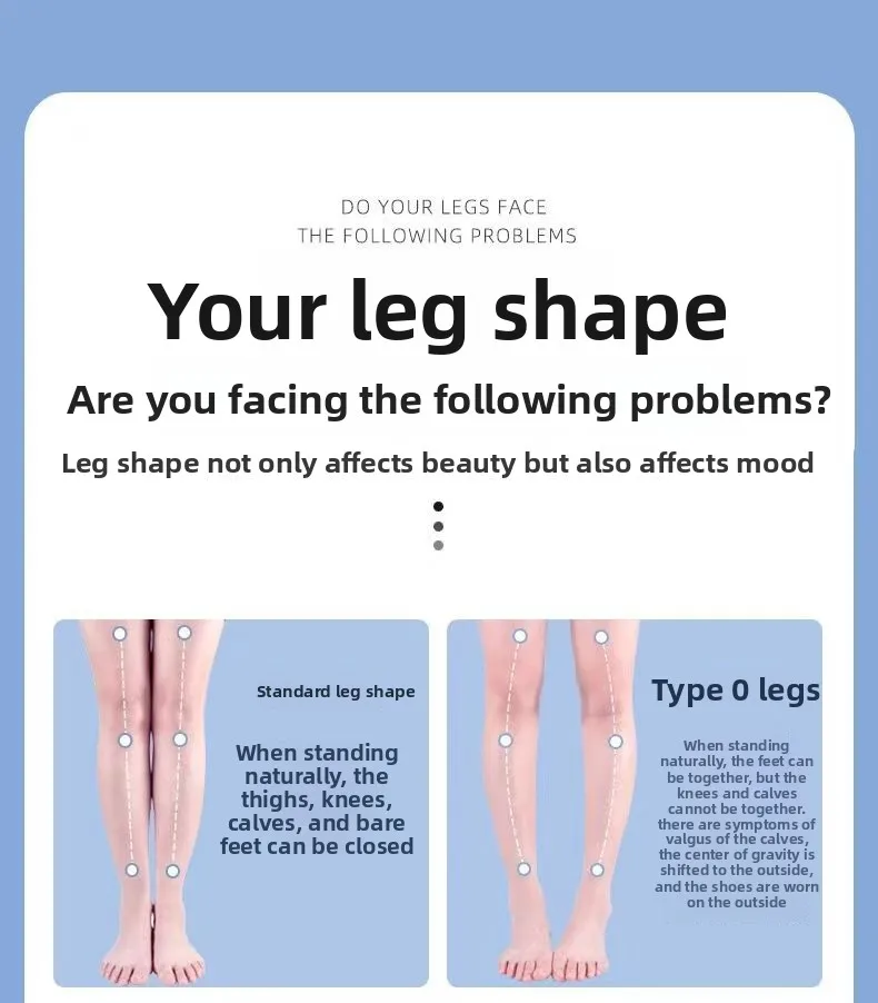 Insoles Unisex Orthopedic Insoles-Effective for Leg Shape Correction Overpronation/Supination Flat Feet O-Leg X-Leg&Arch Support