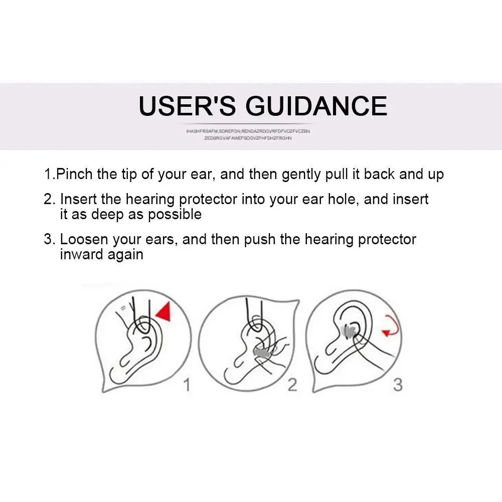 Silicone Earplugs Noise Reduction Sleep Protector Soundproofing Design Anti Noise Canceling Comfortable Easy to Use Sleeping