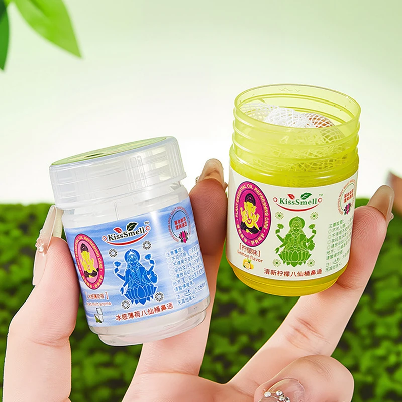 Herbal Inhalant Inhaler Traditional Nose Flow Carsick Refreshing Refreshing Essences To Keep Brain Clear Anti Drowsiness Mint
