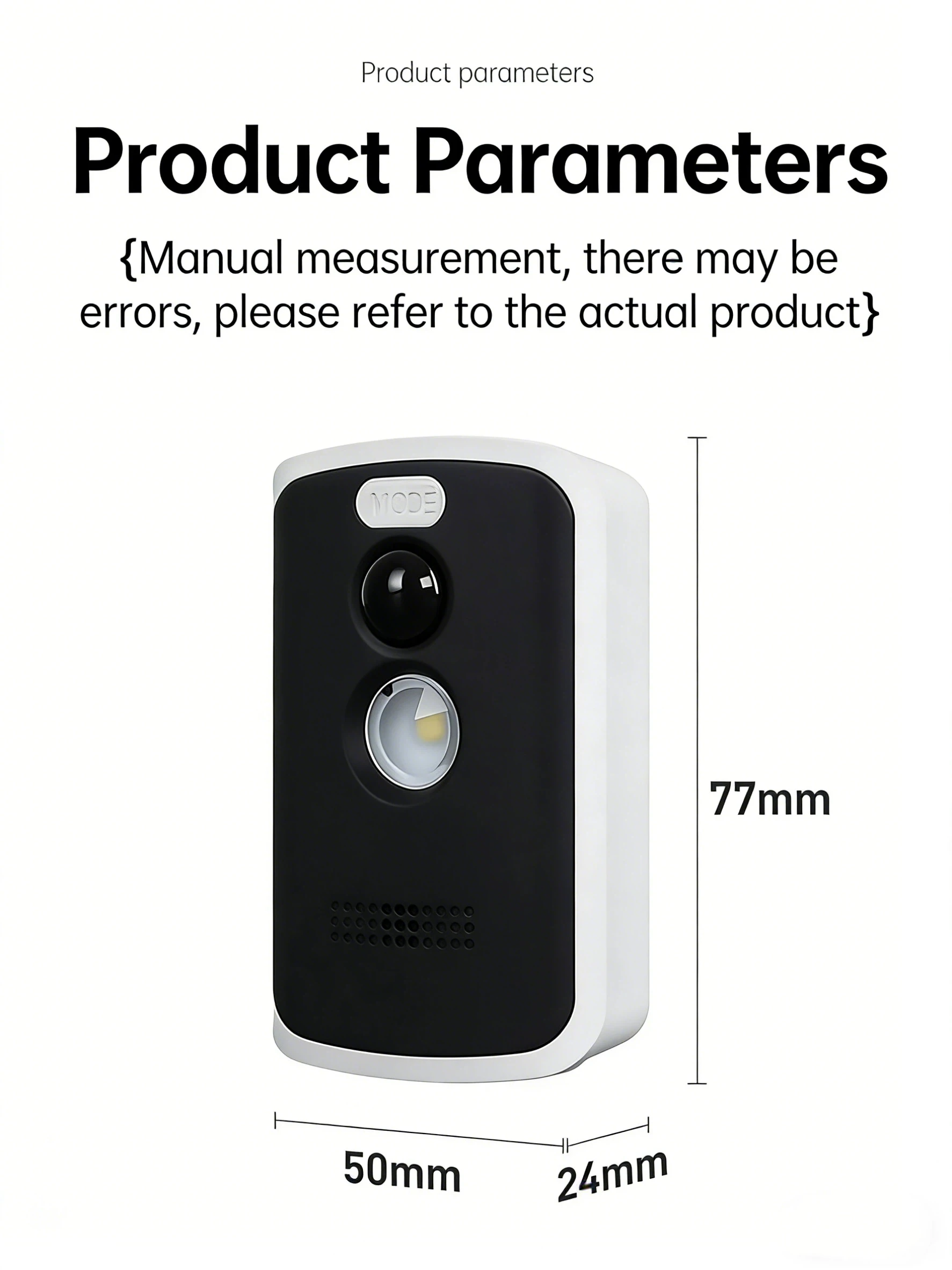 Outdoor Tent Anti-Wolf and Anti-Theft Alarm, Camping Security Electronic Sentinel, Remote Control Infrared Human Body Sensor