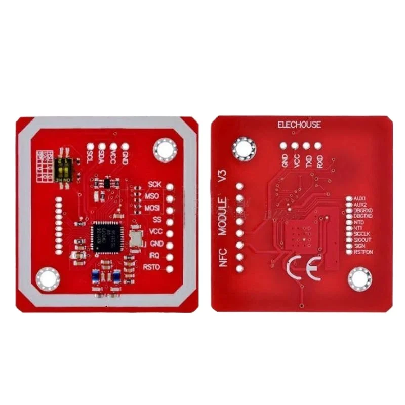 PN532 V3 NFC RFID Read Write Module Built Antenna I2C SPI HSU Interface Electronic RFID Tag Read Write DIY Electronic Projects